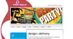 Desktop Screenshot of printsmith.co.uk